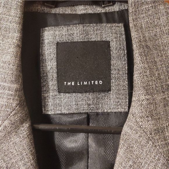 The Limited // Gray 3 Button Blazer - Picture 3 of 5